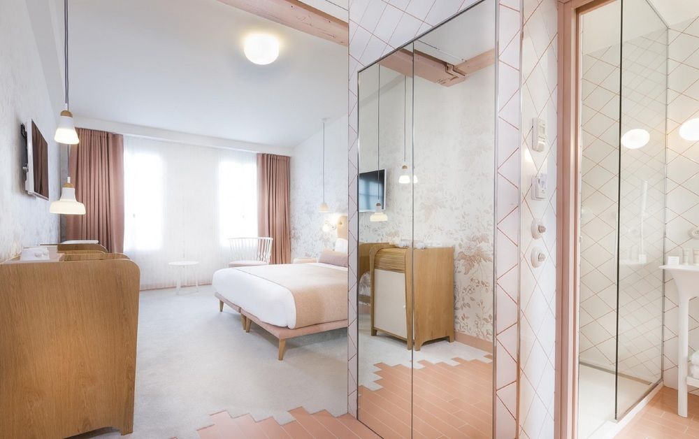 Hotel Le Lapin Blanc Париж Экстерьер фото